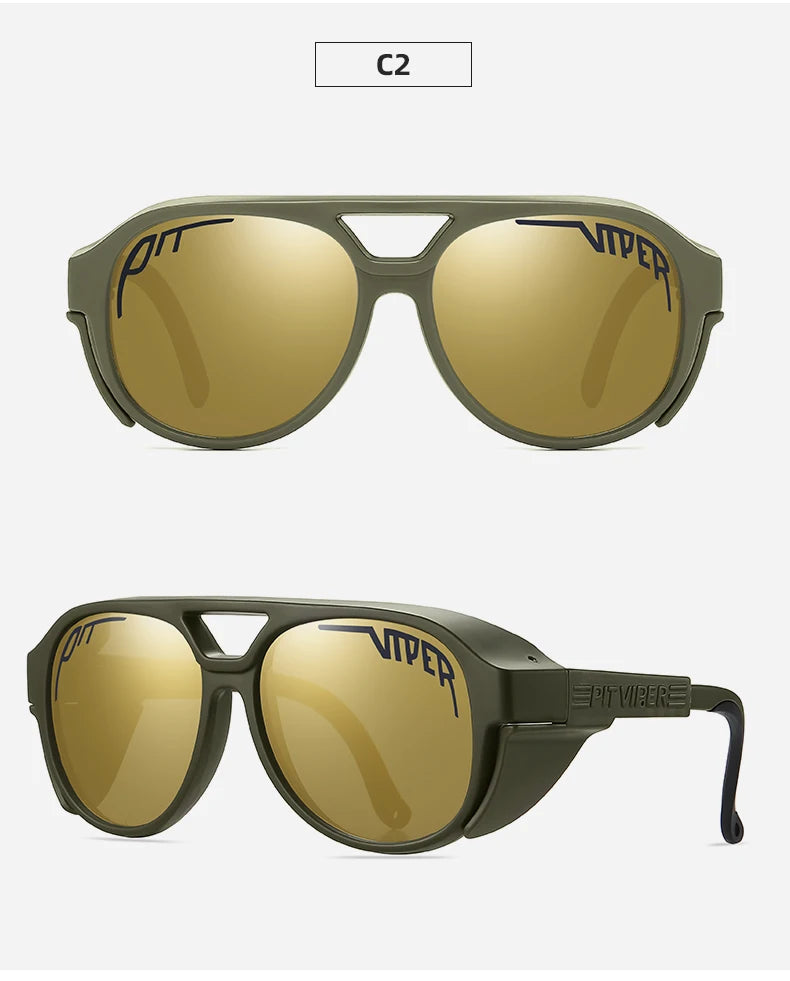 Polarized Cycling Sunglasses – UV400 Windproof Sport Eyewear for MTB Road Bike
