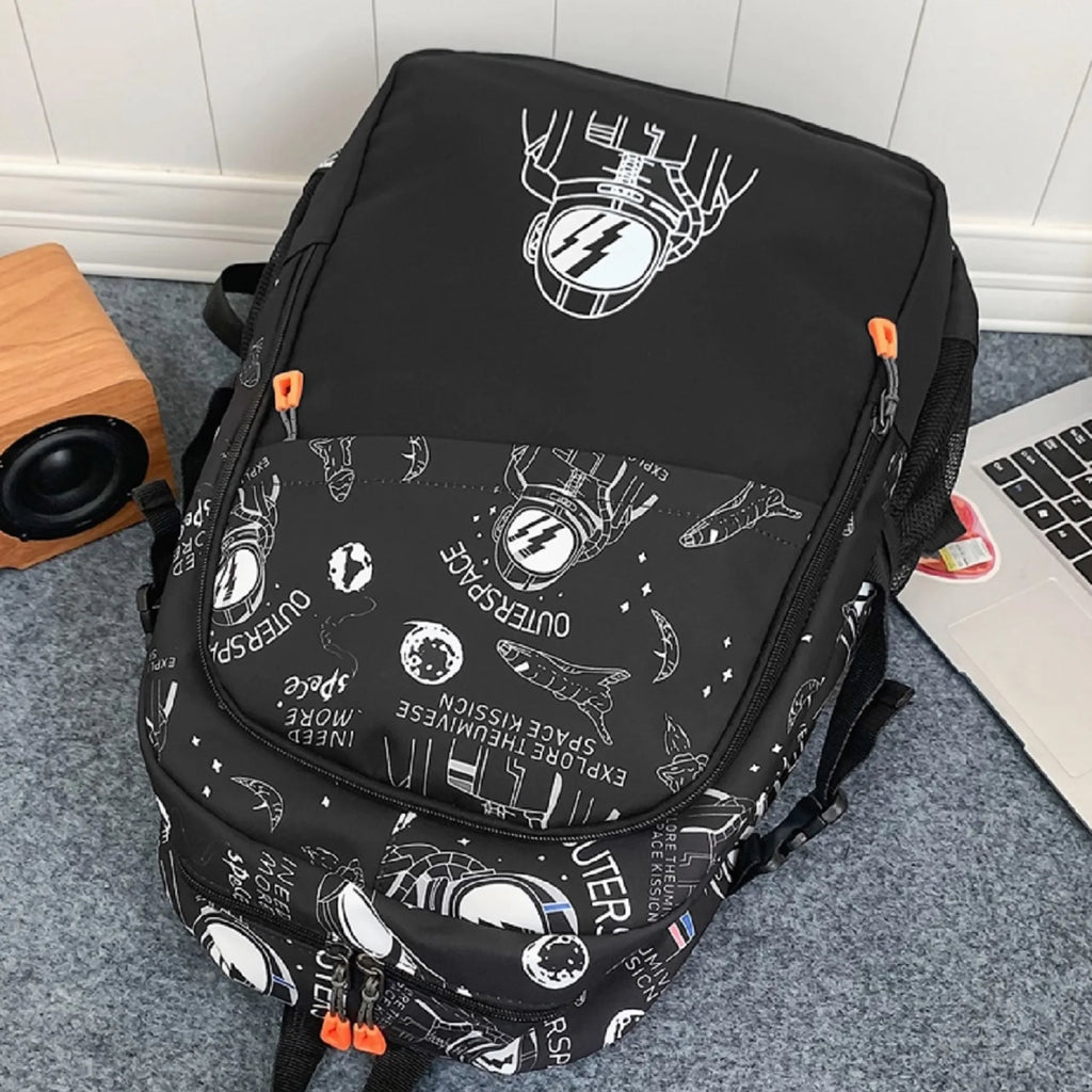 Waterproof Campus Backpack – Classic Mountaineering Rucksack for Travel