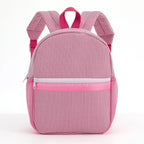 Seersucker Striped Backpack – Classic Kids Book Bag for Preschool