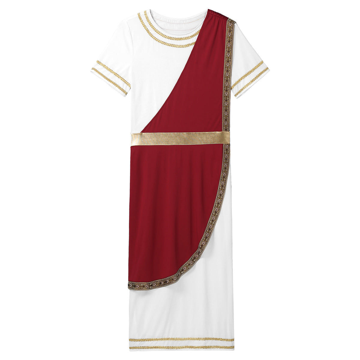 Ancient Greek Toga – Men’s Roman Robe for Halloween Cosplay Costume