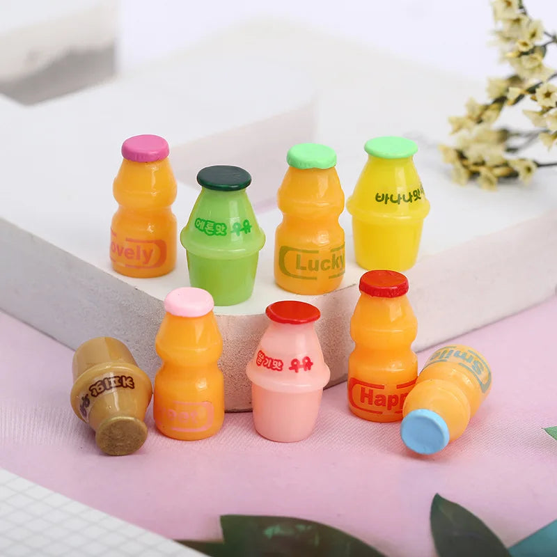Miniature Resin Coffee Cups – Kawaii DIY Craft Decor for Phone Case Art