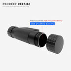 Rechargeable LED Headlamp – High Power USB-C Flashlight for Camping and Hunting