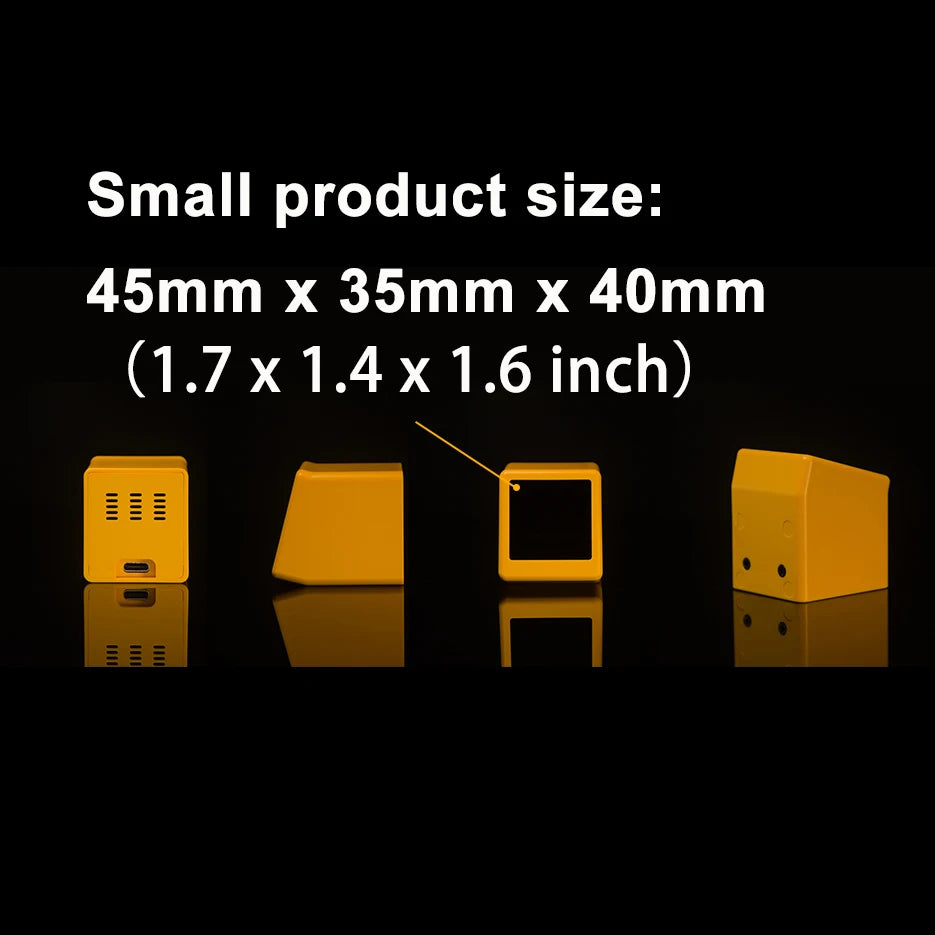 Mini WiFi Weather Clock – IPS Digital Desktop Station for Home Decor