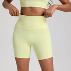 Compression Yoga Shorts – Moisture-Wicking Leggings for Gym and Cycling