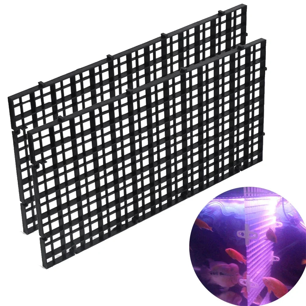 Plastic Aquarium Divider Grid – Mesh Filter Tray for Fish Tank Isolation