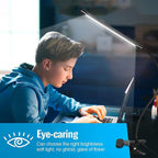 LED Clip-On Desk Lamp – Dimmable Eye Protection for Office and Study