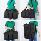 55L Tactical Duffel Backpack – Large Men's Bag for Hiking Travel and Gym