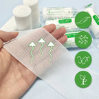 PBT Elastic Bandages – Absorbent Cotton Core for First Aid Wound Dressing
