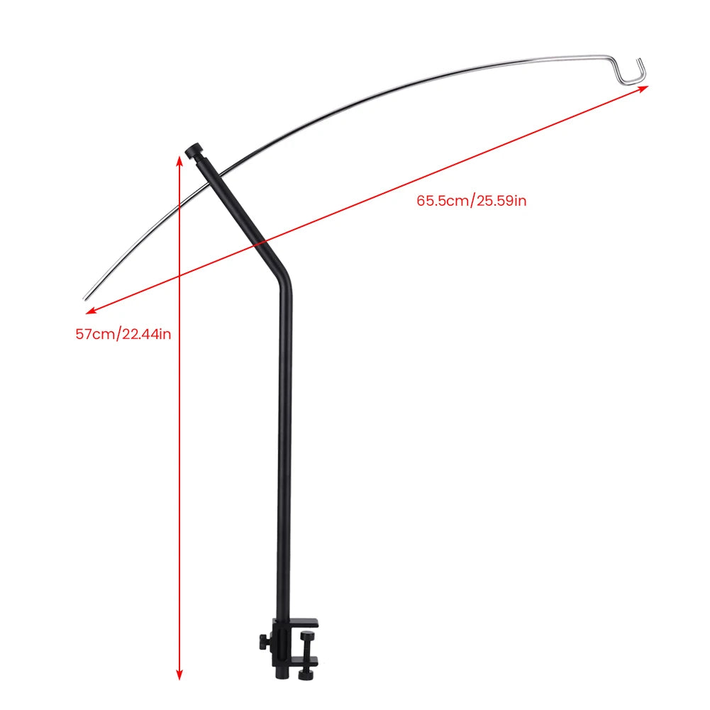 Aluminum Alloy Lantern Rack – Detachable IGT Table Stand for Camping