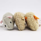 Interactive Plush Mouse Cat Toys – Bite Resistant Scratch Mice for Kittens