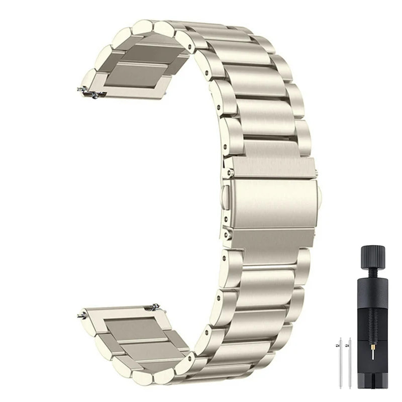 Stainless Steel Watch Band – Replacement Metal Bracelet for Huawei Watch GT4