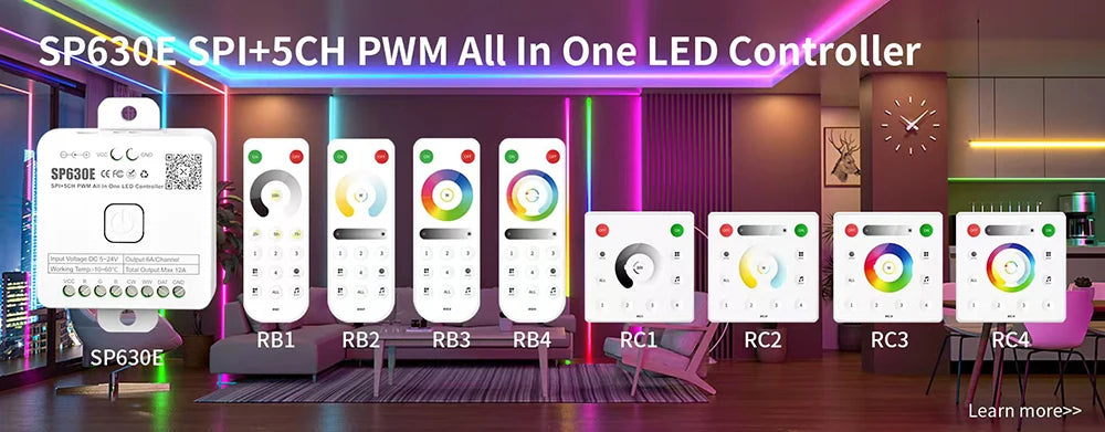 Addressable RGB LED Strip – Programmable WS2811 COB Light for Home Decor