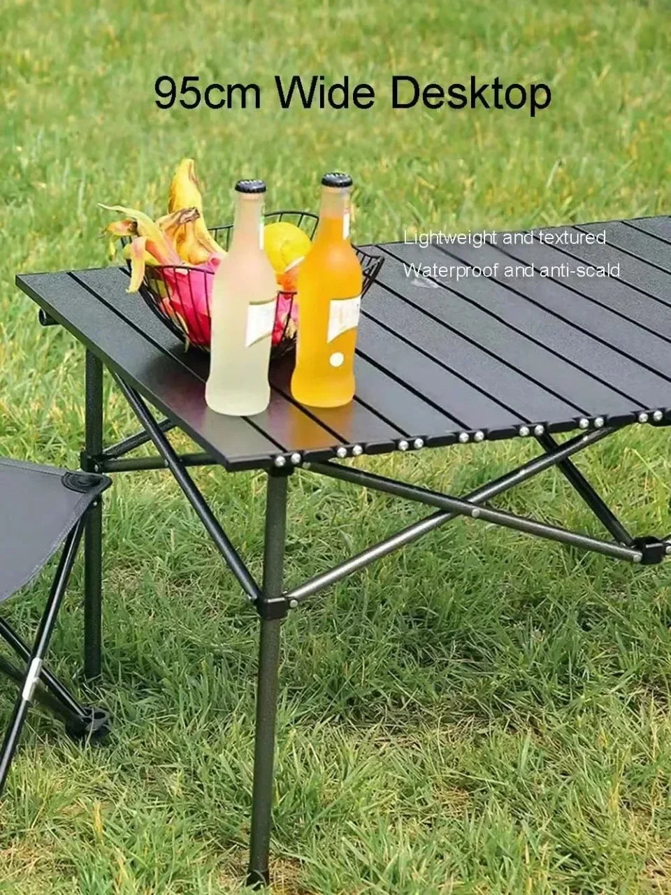 Aluminum Folding Camping Table – Lightweight Portable Desk for Picnics