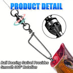 Ball Bearing Fishing Swivels – Stainless Steel Coastlock for Saltwater Angling