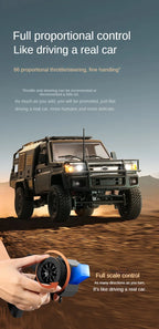 1/12 4WD RC Pickup Truck – Remote Control Off-Road Climbing Toy for Kids