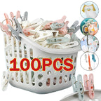 Plastic Clothes Pins – Heavy Duty Laundry Clips for Drying Towels and Socks