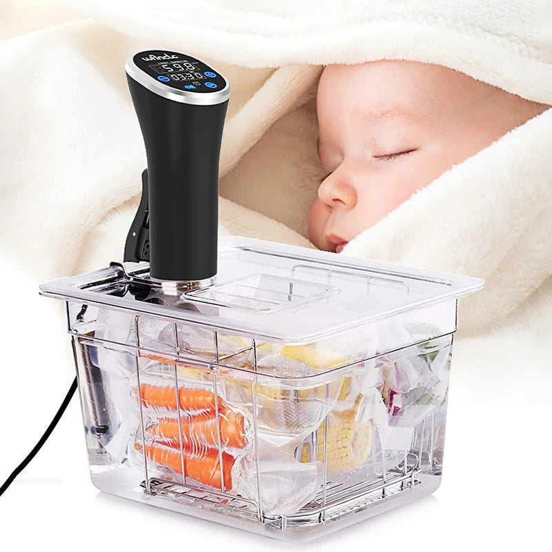 Sous Vide Immersion Cooker – 1100W Digital Waterproof Device for Precision Cooking