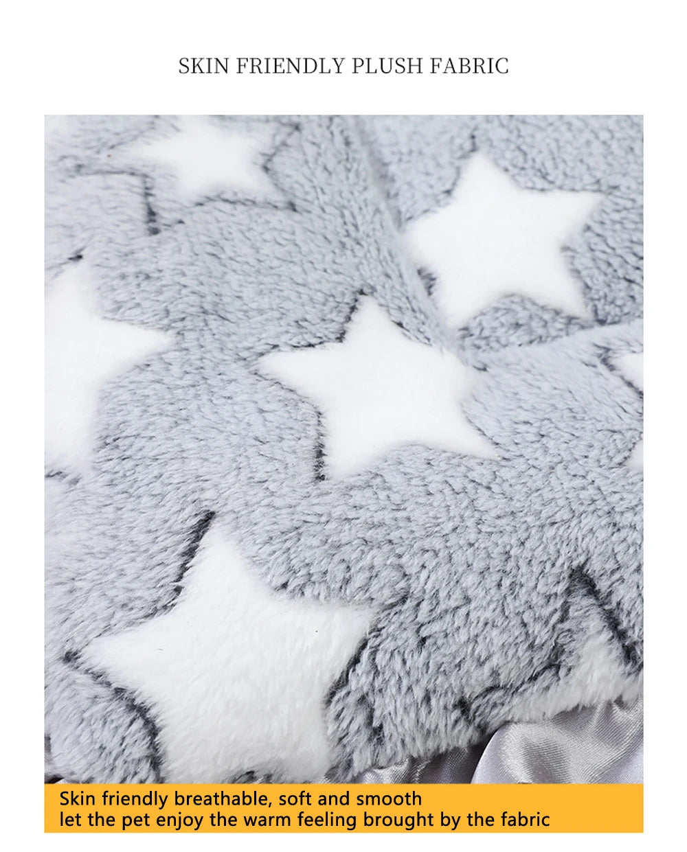 Thick Flannel Pet Mat – Soft Warm Sleeping Cushion for Small Dogs and Cats