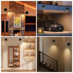 Wireless Magnetic LED Wall Light – Rechargeable Dimmable Lamp for Room Decor