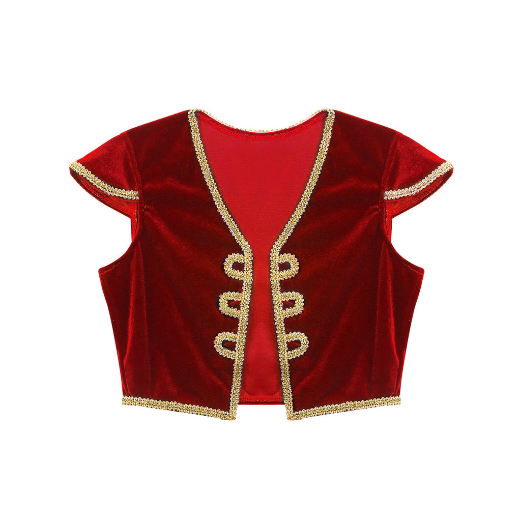 Boys Arabian Prince Costume – Vest and Pant Set for Halloween Cosplay