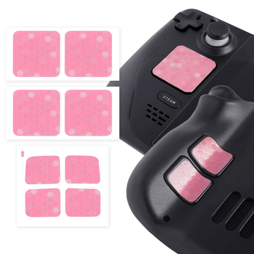 Button and Touchpad Stickers – Anti-Scratch Protective Skins for Steam Deck