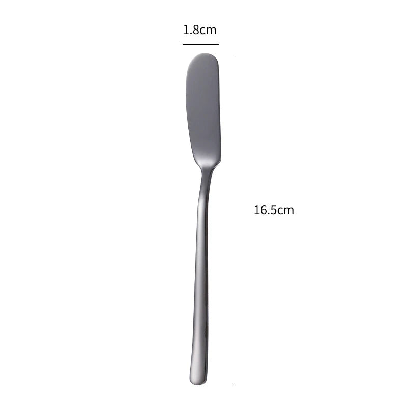 Stainless Steel Butter Knife – Versatile Spreader for Cheese and Bread