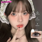 Color Contact Lenses – Natural 14.5mm Big Black and Brown Pupils for Beauty Makeup