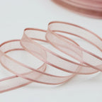 Organza Ribbon 3/8 Inch – Sheer Fabric Trim for Gift Wrapping and Crafts
