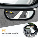 Adjustable Convex Blind Spot Mirror – Wide Angle Auxiliary for Car Parking