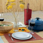 Felt Single Wine Bottle Tote – Padded Insulated Carrier for Gift Giving