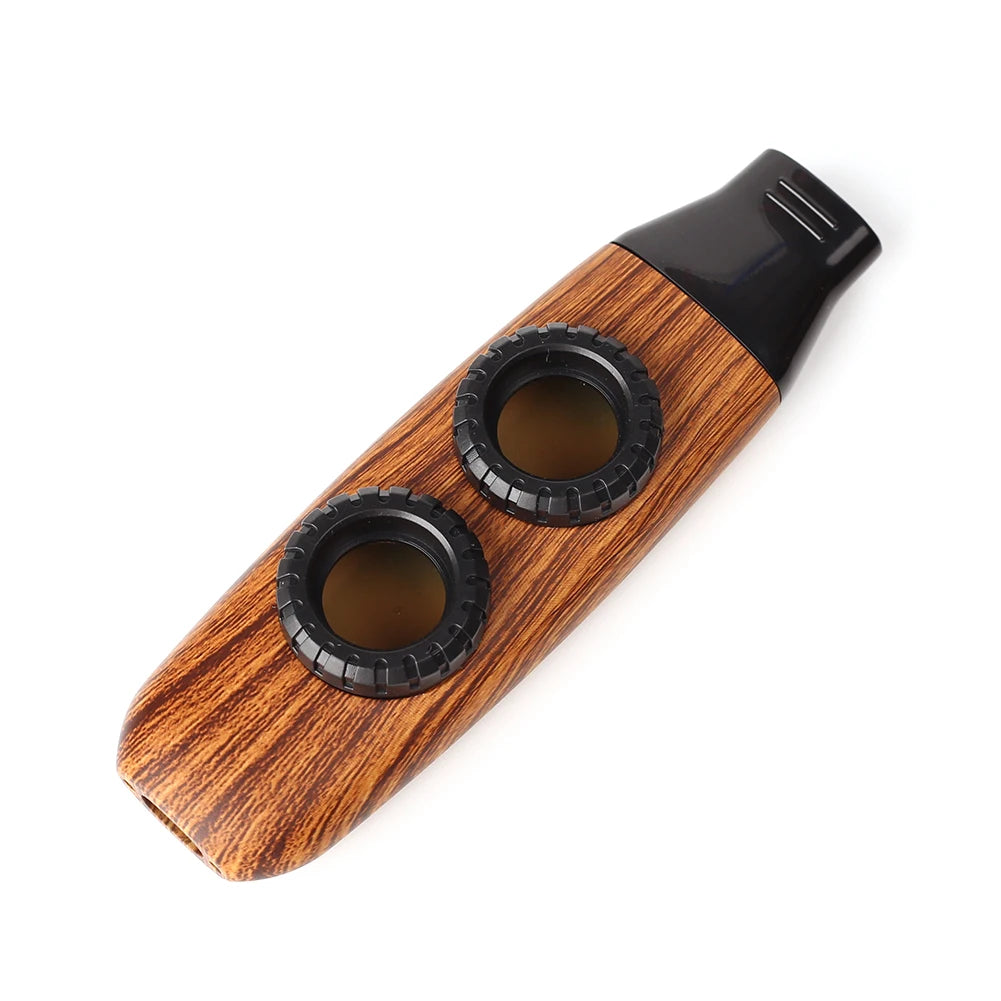 Portable Metal Kazoo – Double Membrane Musical Instrument for Kids and Adults