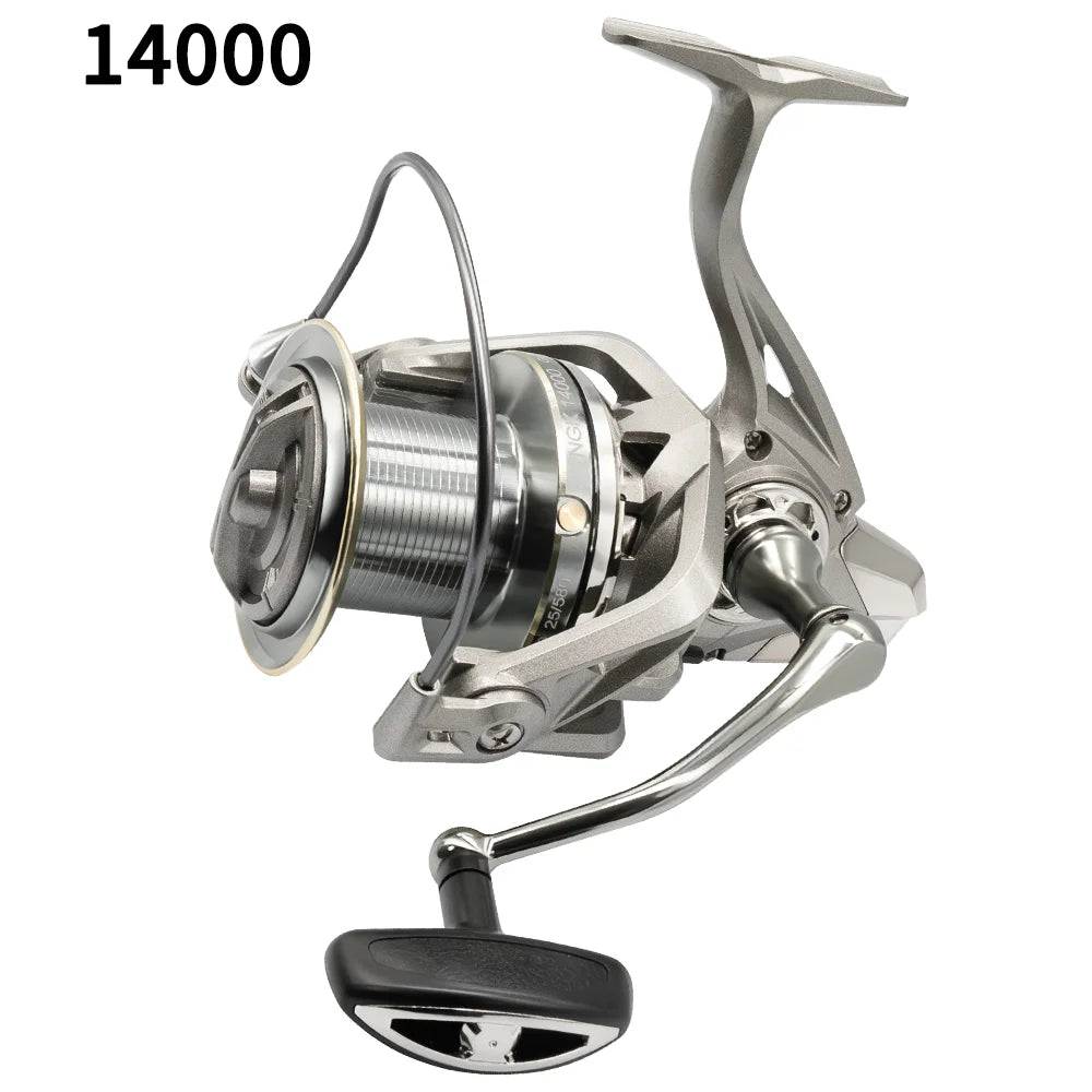 Stainless Steel Spinning Fishing Reel – 25KG Drag for Saltwater and Freshwater