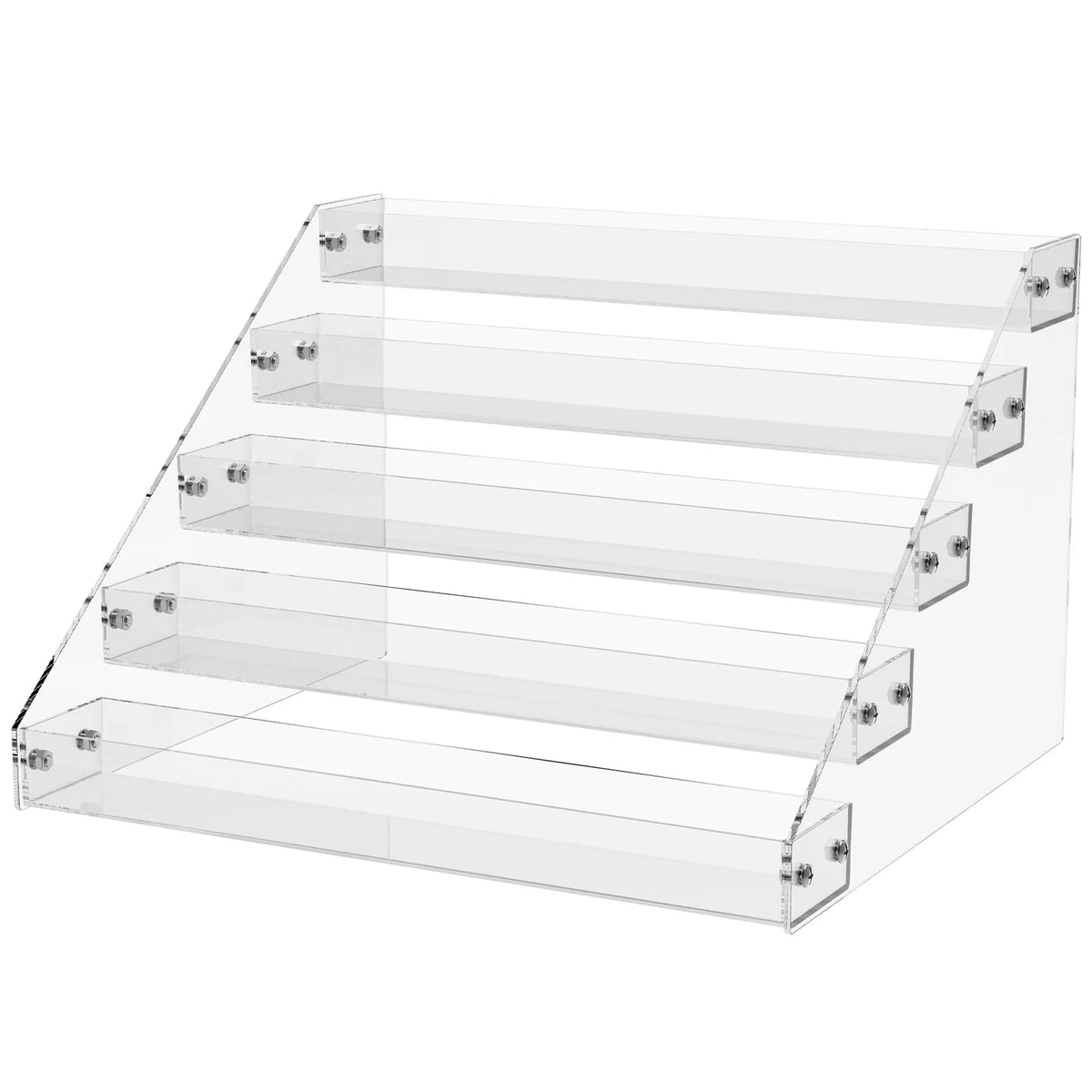 Acrylic Display Stand – Tiered Shelf for Nail Polish Perfume and Cosmetics