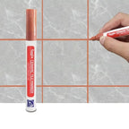 Waterproof Grout Repair Marker – White Tile Seam Paint for Bathroom Restoration