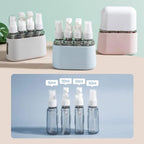4-in-1 Travel Bottle Set – Leak Proof Refillable Containers for Toiletries