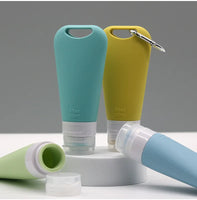 Silicone Travel Dispenser Bottles – Leakproof 90ml Containers for Toiletries