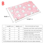 Flannel Pet Bed – Thickened Sleeping Mat for Small and Large Dogs and Cats