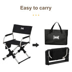 Foldable Director Chair – Aluminum Alloy for Camping Beach and Fishing