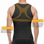 Compression Tank Top – Abdomen Slimming Body Shaper for Gynecomastia Support