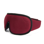 Soft 3D Contoured Eye Mask – Breathable Light Blocking for Travel Sleeping