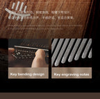 Hluru Wooden Kalimba – 21 Key Thumb Piano for Music Beginners and Education