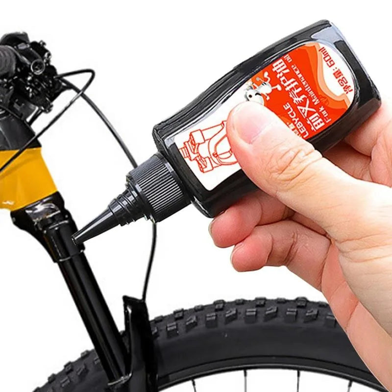 Silicone Lubricant Oil – MTB Front Fork Shock Absorber Maintenance