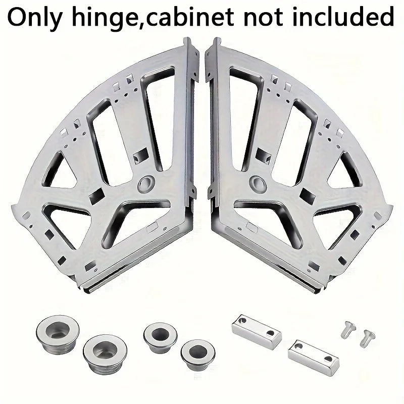Stainless Steel Flip Shoe Rack – Thickened Hardware for Cabinet Storage