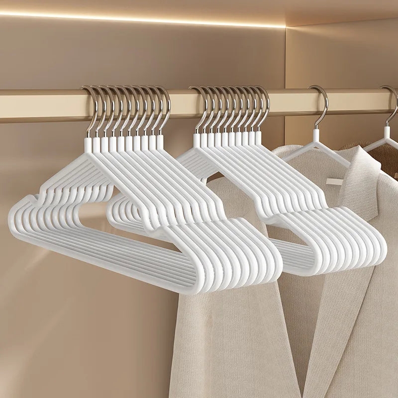 Non-Slip Metal Clothes Hangers – Round Notch Design for Suit and Coat Storage