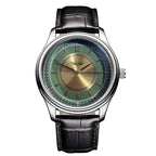 Luxury Leather Quartz Wristwatch – Waterproof Business Watch for Men