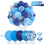 Metallic Pearl and Confetti Balloons – Decorative Latex Set for Party Events