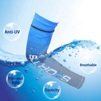 Ice Silk Arm Sleeves – UV Protection for Outdoor Cycling and Sports