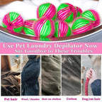 Reusable Laundry Dryer Balls – Pet Hair Remover for Washing Machine Cleaning