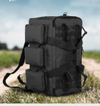 55L Tactical Duffel Backpack – Large Men's Bag for Hiking Travel and Gym