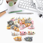 Decorative Cat Push Pins – Novelty Thumb Tacks for Bulletin Boards and Maps